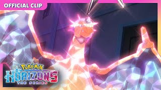 Uk: Beheeyem Vs. Charizard! 🔥🔮 | Pokémon Horizons: The Series | Official Clip