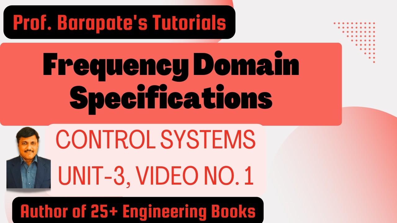 FREQUENCY DOMAIN SPECIFICATIONS - YouTube