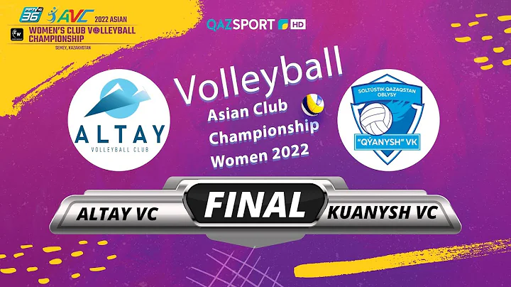 Volleyball. Asian club championship. Final Мatch. «Altay VC» - «Kuanysh VC» - 2:3. - DayDayNews