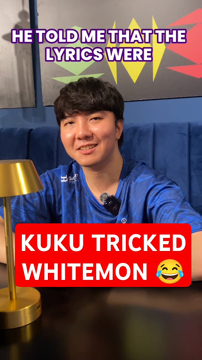 How Kuku tricked Whitemon to sing on YouTube 👀 #dota2