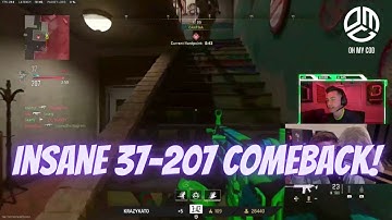 OpTic Scump Reacts To 37-207 Comeback With Censor