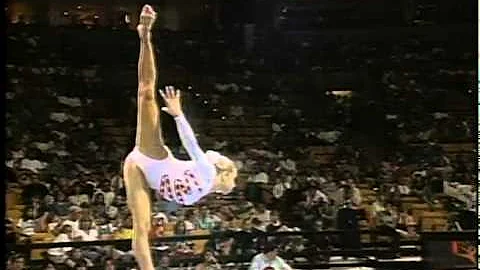 Jennie Thompson - Balance Beam - 1996 Olympic Tria...