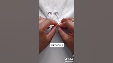 Tips Mengikat Simpul Tali Hoodie keren part 1