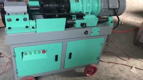 Thread rolling machine made in China