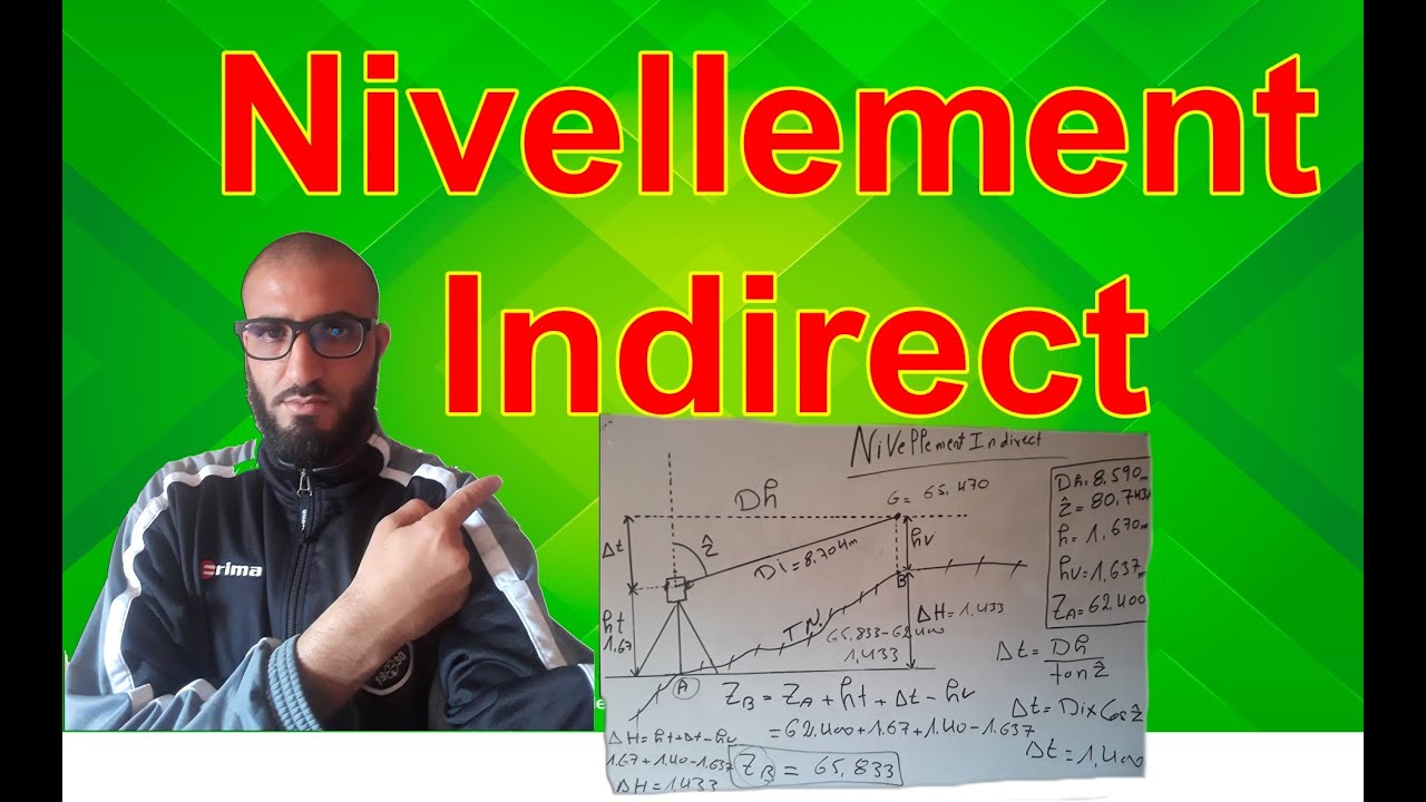 topographie btp | Nivellement Indirect | calcul Altitude Inaccessible