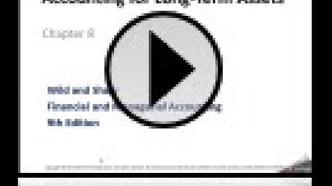 Financial Accounting Chapter 8