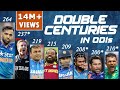 Double Centuries in ODI Cricket | Sachin, Sehwag, Rohit Sharma, Chris Gayle, Martin Guptill, Fakhar