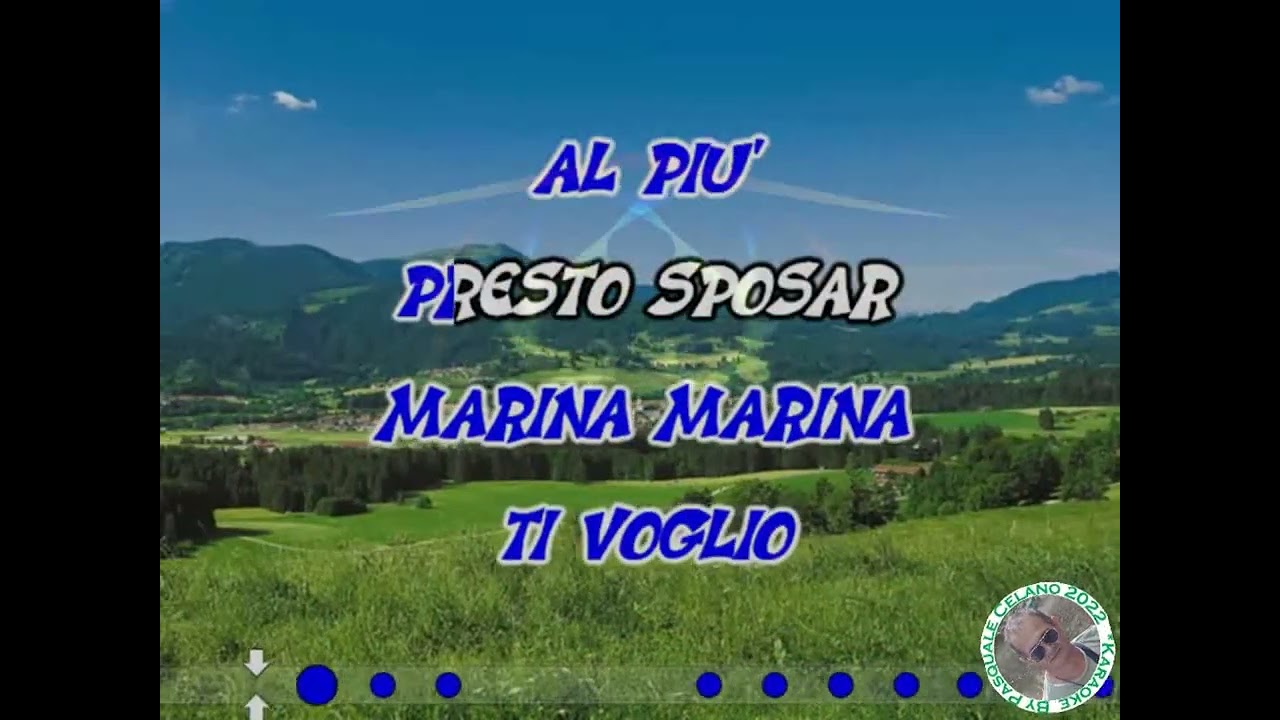 Medley 03   Mamma Maria,Marina,Azzurro,Volare KARAOKE FAIR USE
