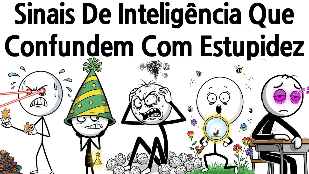 Sinais De Inteligência Que Confundem Com Estupidez