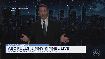 ABC pulls Jimmy Kimmel’s late-night show indefinitely following Charlie Kirk comments