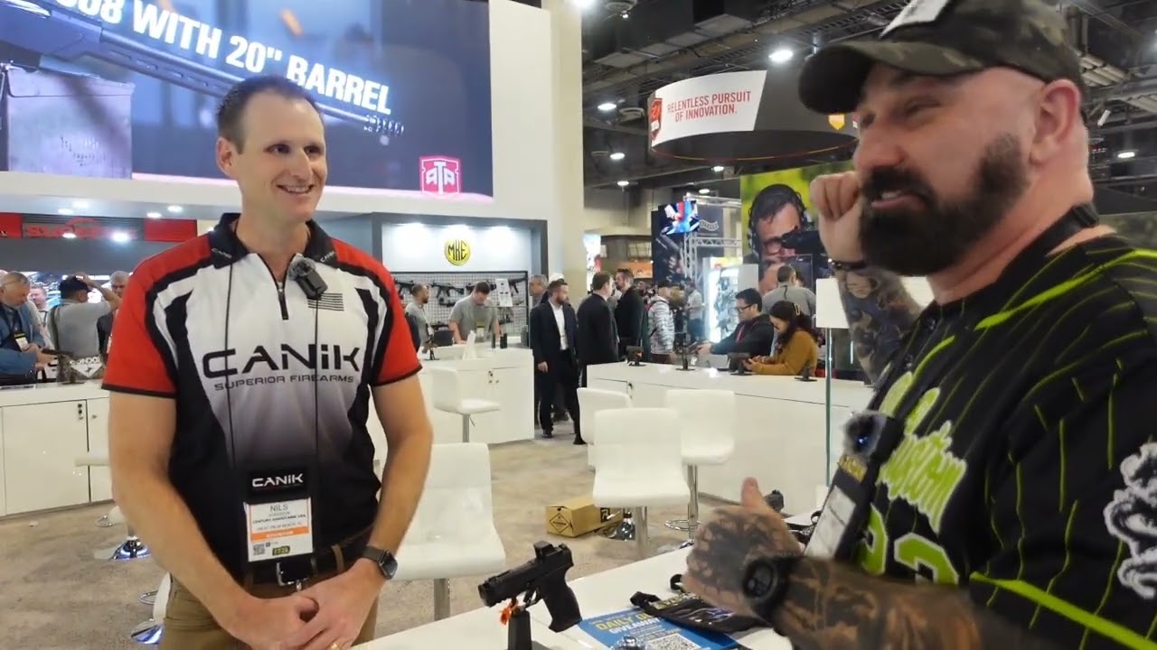 Canik Firearms Has Prime Swagger and The Drip At SHOT Show 2026