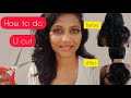 How to do U cut at home in tamil (ENGLISH SUBTITLES)|#StudentsCanCreate