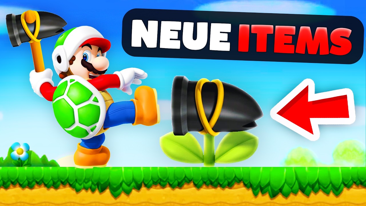 Es gibt ein NEUES Super Mario Bros. mit neuen ITEMS!