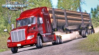 American Truck Simulator - (Oregon DLC) Logging Roads screenshot 5