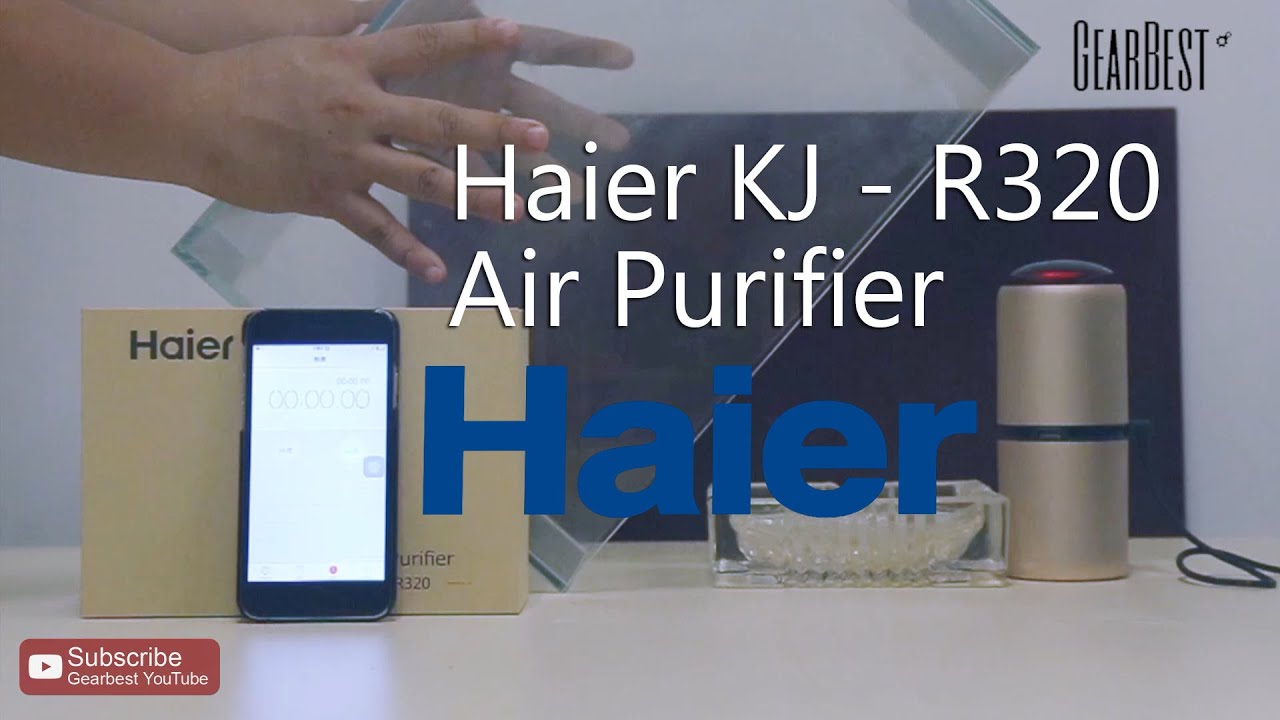 Smoke Test Haier KJR320 Air Purifier YouTube