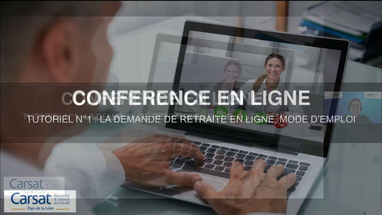 🖥️Conférence en ligne : La demande de retraite en ligne, mode d’emploi