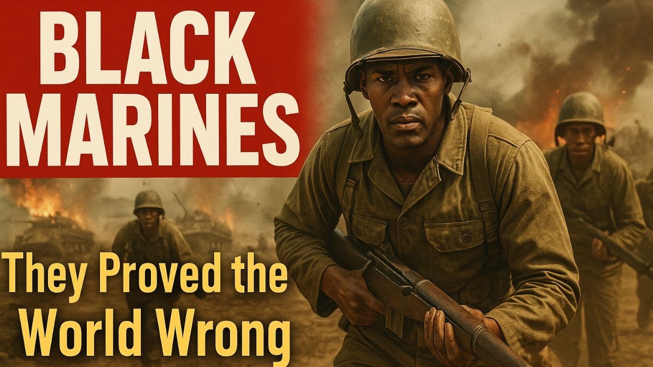 BLACK MARINES WERE CALLED WEAK – THEN THEY STORMED OKINAWA