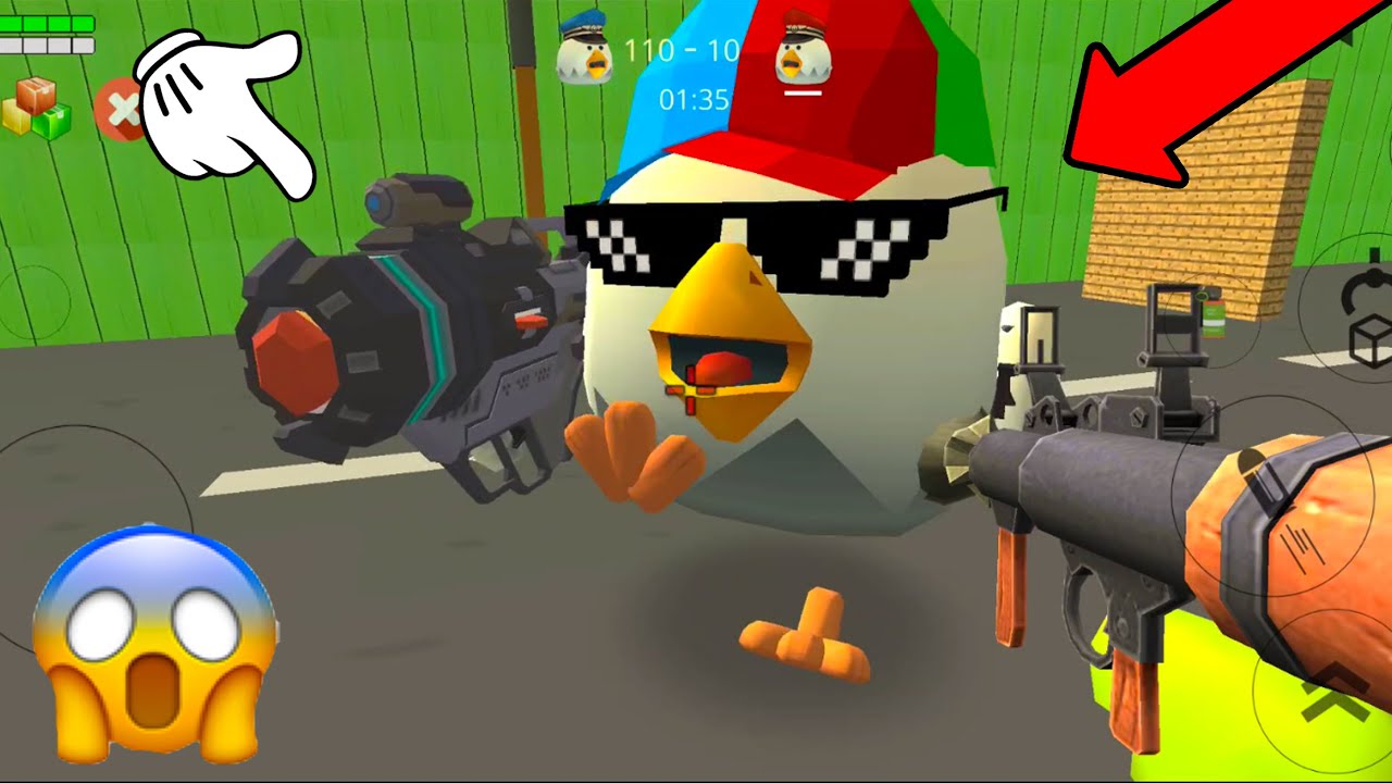 Игра чикен ган 1000000. Чикин Ган. Чикен Ган баги. Chicken Gun Pro. Такую игру Чикен Ган.