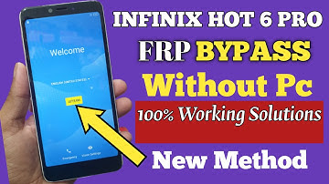 ALL INFINIX FRP BYPASS || Infinix Hot 6 Pro (X608) Frp Bypass Without Pc New Method 100% Working |||