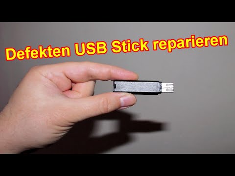 Video: Wie trocknet man einen USB-Stick?