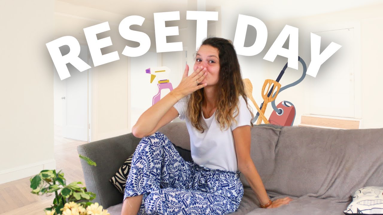 J'ESSAIE DE REPRENDRE MA VIE EN MAIN *RESET DAY* 🧼🧹👨‍🍳✨