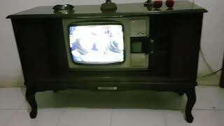 Tv Colour buffet Cabinet Toshiba jadul th 80an