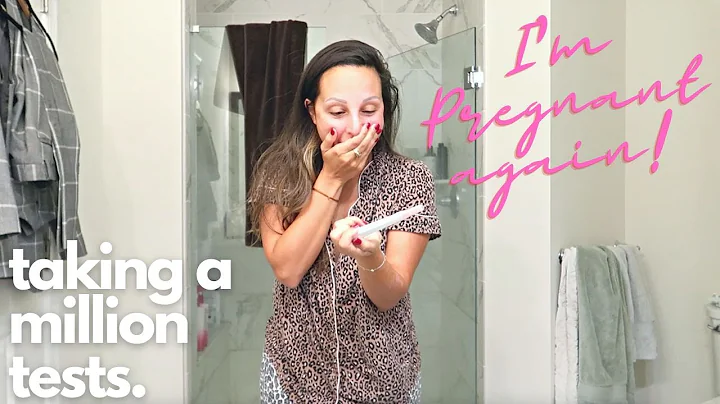 FINDING OUT I'M PREGNANT WITH BABY #3 SUPER EARLY (cd 21 7dpo) ... taking too many pregnancy tests