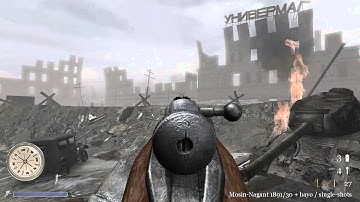 CoD2 B2F Mosin Nagant new anims