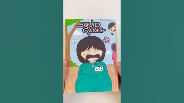 Squid game game book 🟡🔺🟦 #diy #gamebook #squidgame #squidgame2