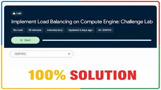 Implement Load Balancing on Compute Engine: Challenge Lab | GSP313 | Google Cloud Arcade 2026 |