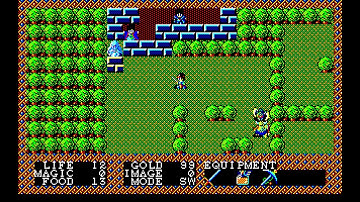 Sharp X1 Game: The Curse of Mars (1988)