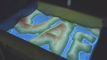Topography and maps come alive with Augmented Reality Sandbox (3 of 3)