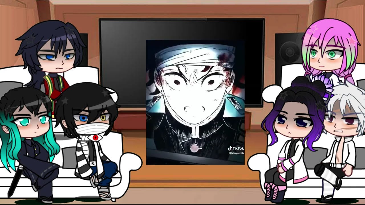 Hashiras React To Hashira Training Arc | SEASON 4 | Demon Slayer | KNY | Gacha Club