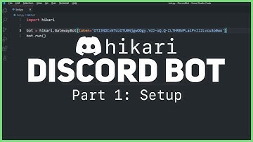 Making a Discord Bot in Python (Part 1: Setup)
