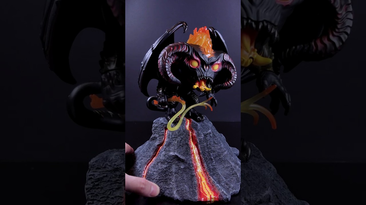 I Made Balrog Base - Lord of the Rings with 3D Pen