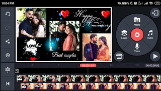 Marriage anniversary status editing in kinemaster || video
edit,wedding video,wedding background,wedding an...