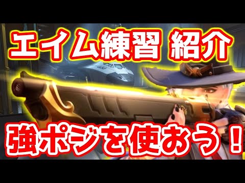 オーバーウォッチ 強ポジで有利な立ち回り 新エイム練習コード紹介 アッシュ編 Overwatch Youtube