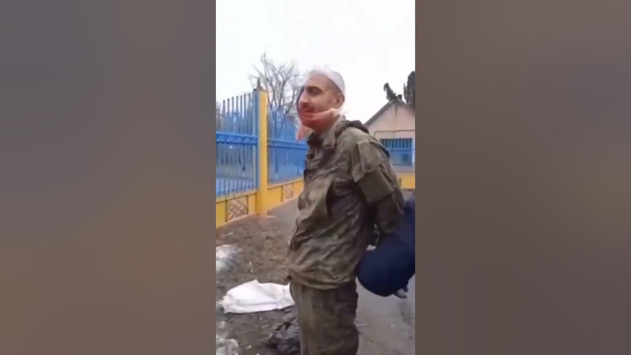 Плненые русские на украинн