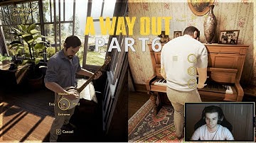 A WAY OUT Walkthrough PART6 A New Life Commentary + WEBCAM