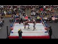 The Giant Orion vs. Olafur Hanson on 3/30/24 in Harrington, Maine for Global Independent Wrestling