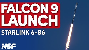 SpaceX Falcon 9 launches Starlink 6-86