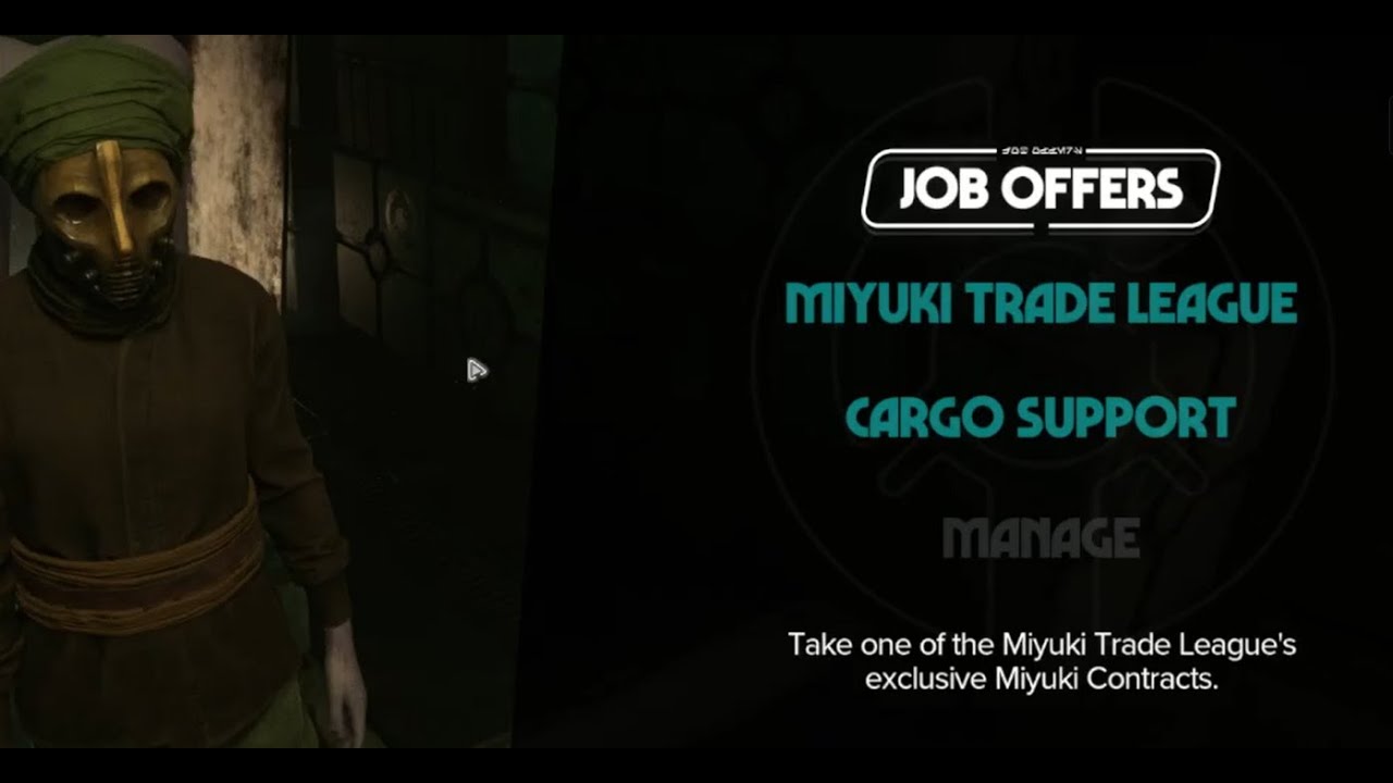 Star wars Outlaws: Miyuki trade federation