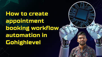 How to create appointment booking workflow automation in Gohighlevel