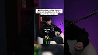 $120 Million CEO (Roy Lee) EXPOSES How To Be Rich 😳👀 #cluely #jackneel #roylee #startup #shorts