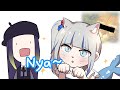 Gura uses her cuteness to survive in-game (Hololive fan animation)