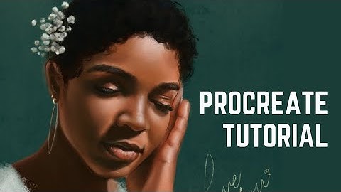 PROCREATE PORTRAIT | Time Lapse Video