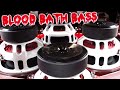 "Bloodbath" BASS! 6 15" Subs 32,000 Watts! 6th Order Stack Fab Bandpass Wall - Chevy Tahoe