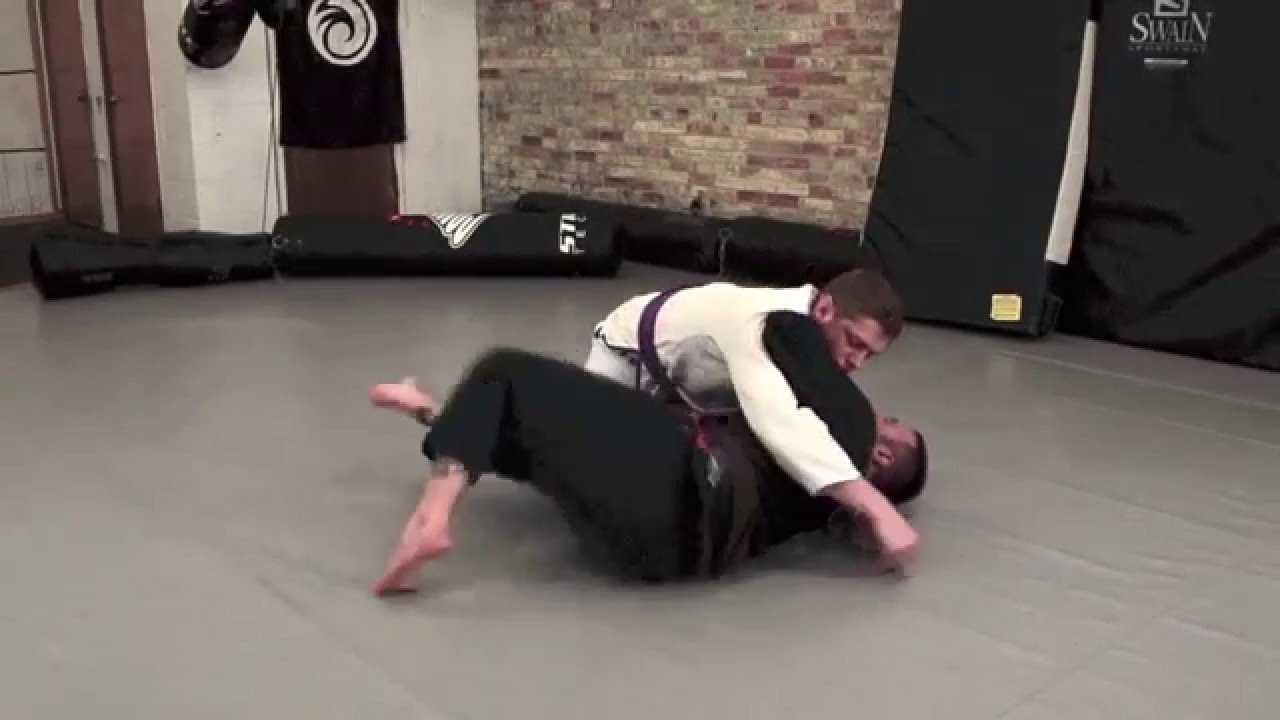 Side Control Escape - Thread the Needle & Belly Out