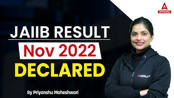 JAIIB Nov 2022 Result DECLARED | JAIIB Results 2022