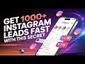 Get 1000+ Instagram Leads Fast with This Secret | B2B Instagram Leads | LeadStal